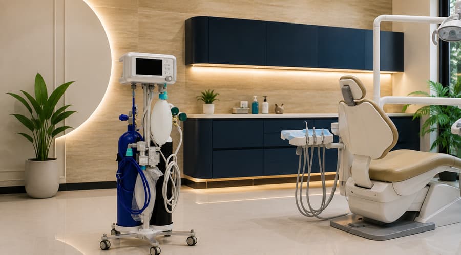 Advanced sedation dentistry equipment at Confident Dental Practice